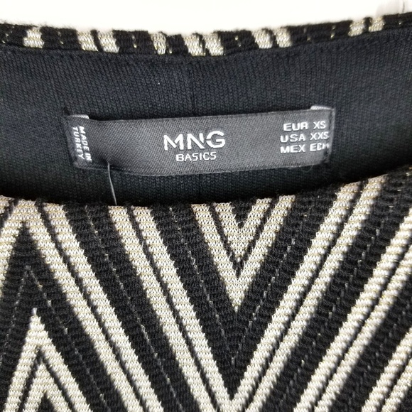 Mango Metallic Thread Dress - Picture 6 of 8